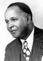 Dr. Percy Julian (artist unknown, fair use under United States copyright law via Wikimedia.) 